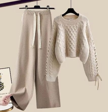 Elara | Knit Sweater and Pants Set
