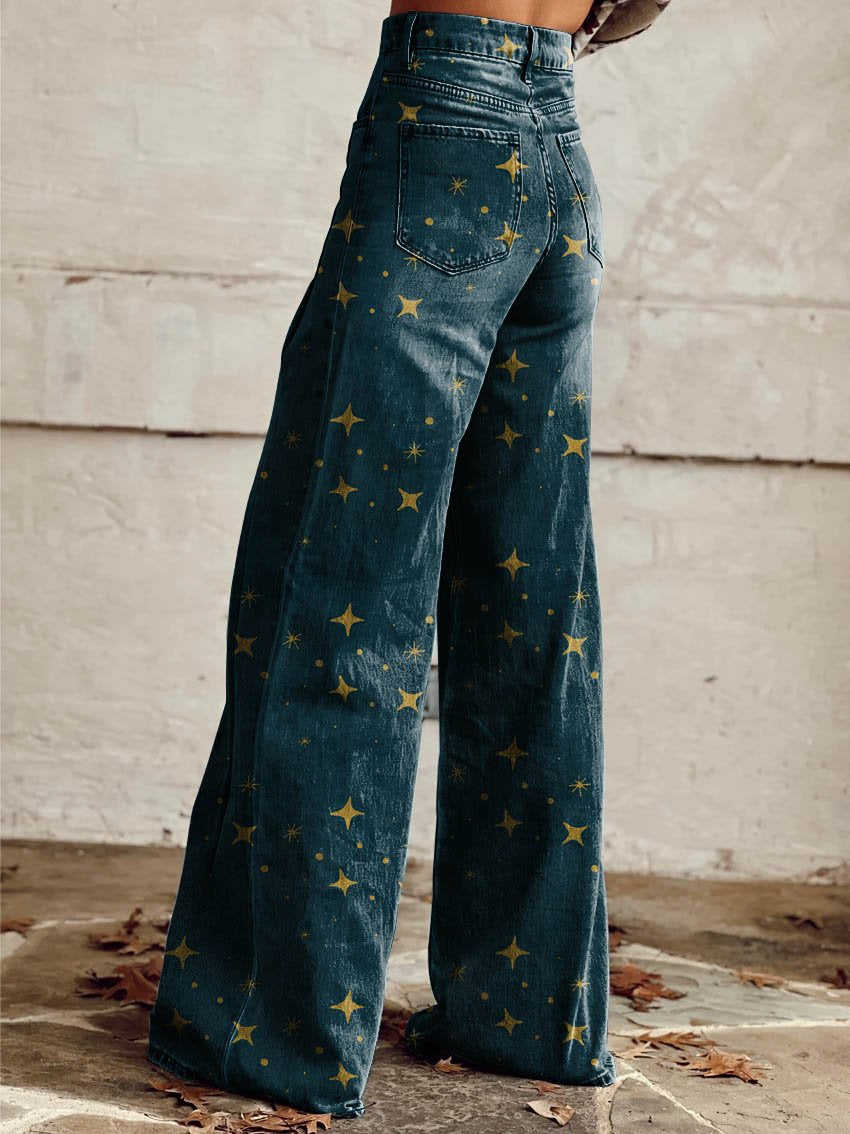 Silvia | Vintage Wide-Leg Pants