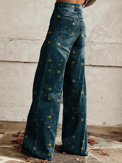 Silvia | Vintage Wide-Leg Pants
