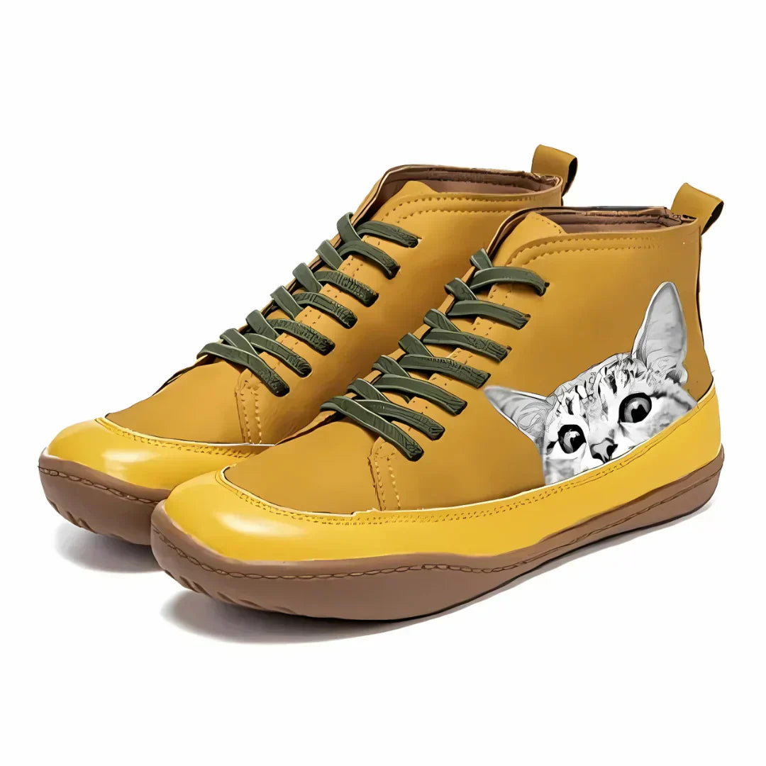 Fenna - Ankle Boots for Cat Lovers