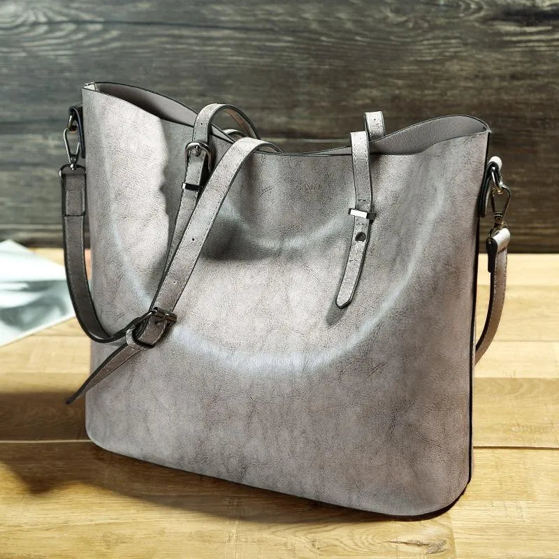 Nicole | Vintage Vegan Leather Shoulder Bag