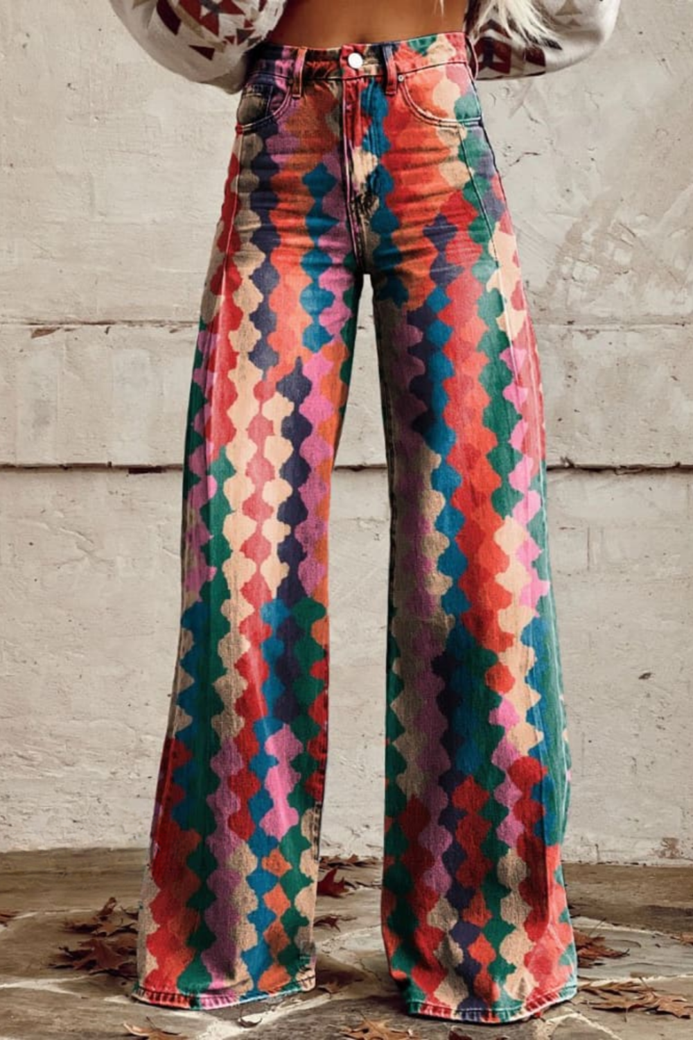 Martina | Vintage Wide Leg Pants