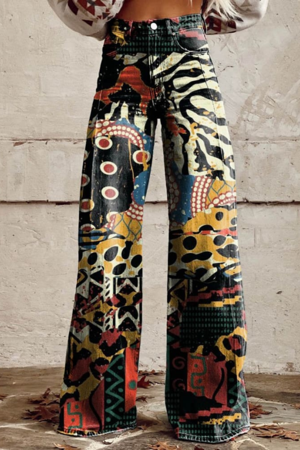 Gabriella | Vintage Wide-Leg Pants