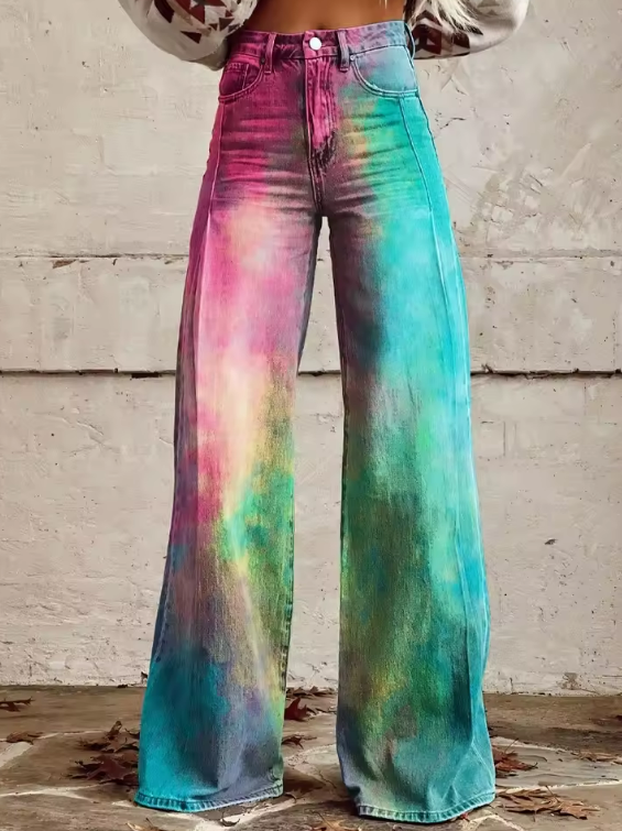 Serena | Vintage Wide Leg Pants