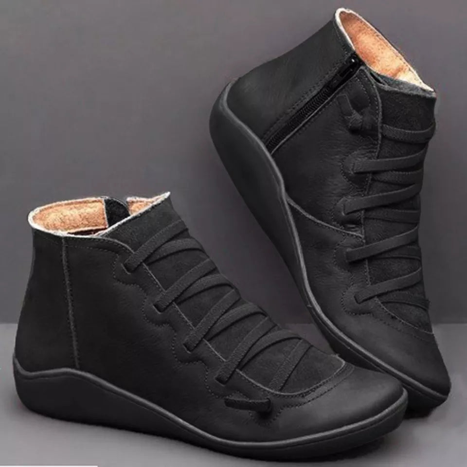 Isla | High-Quality Vegan Leather Winter Boots