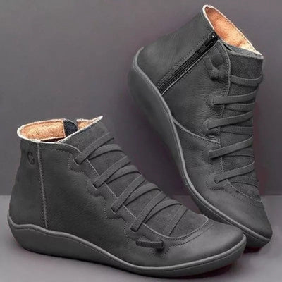 Isla | High-Quality Vegan Leather Winter Boots