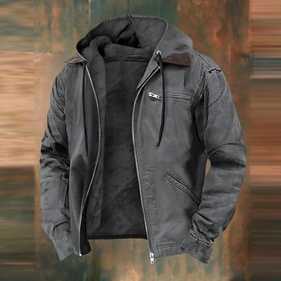 Benjamin - Zipper Hooded Jacket