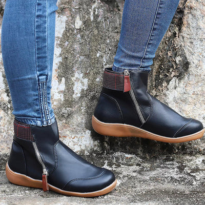 Ellen | Boots with Zipper | Orthopedic