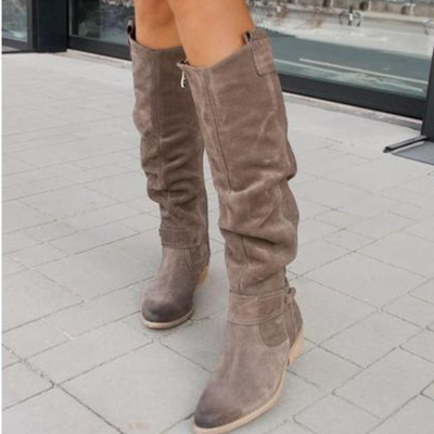 Kelly – Luxurious Suede Boots (Sale 2024)