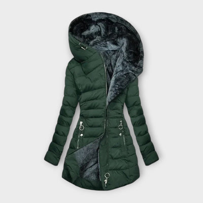 Beatrice - Warm Coat With Ecopeluche Lining