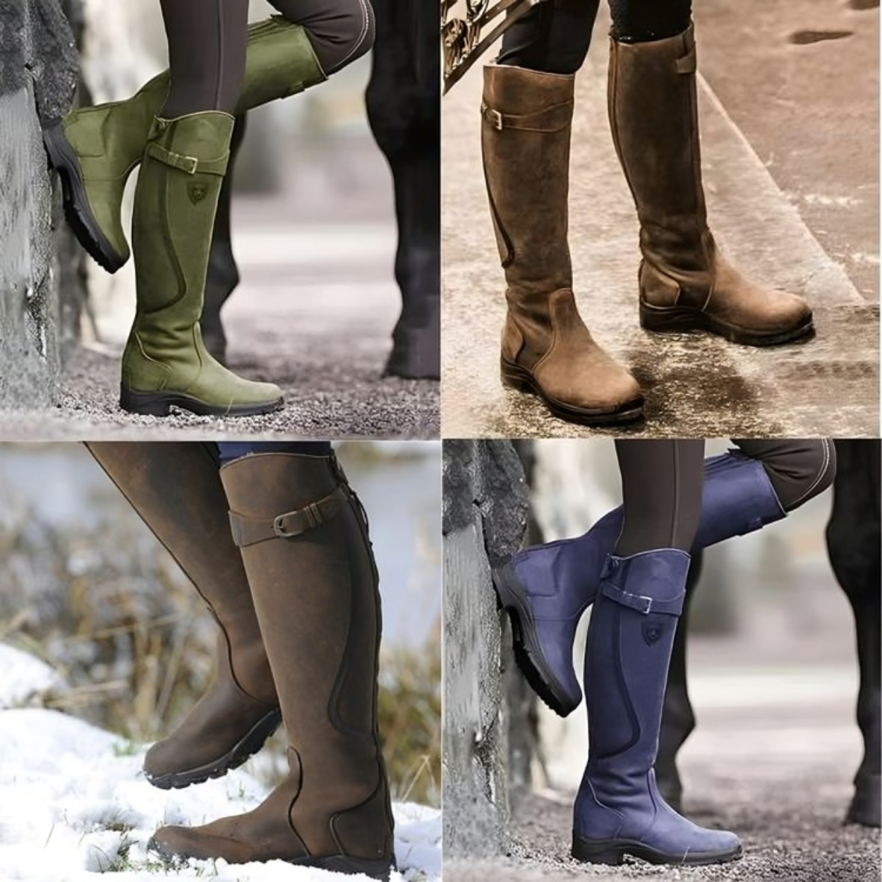 Sarah | Stylish Vegan Leather Boots