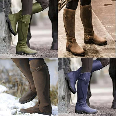 Sarah | Stylish Vegan Leather Boots
