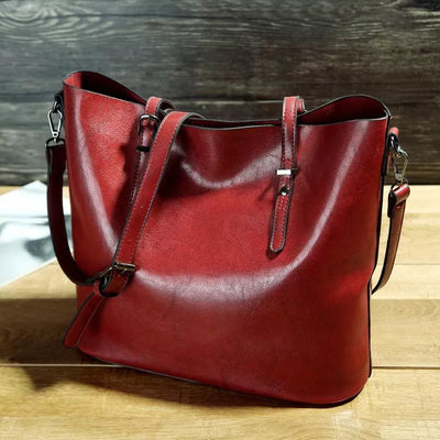 Nicole | Vintage Vegan Leather Shoulder Bag