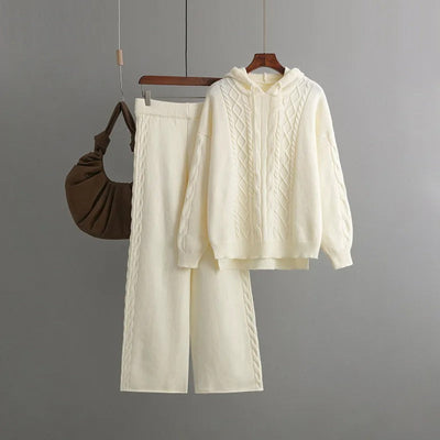 Firenze™ - Comfortable Oversized Knit Tracksuit Set