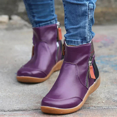 Ellen | Boots with Zipper | Orthopedic