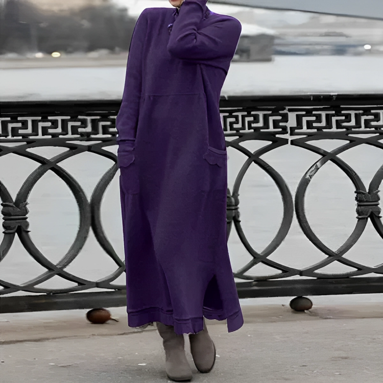 Greta - Comfortable Winter Dress
