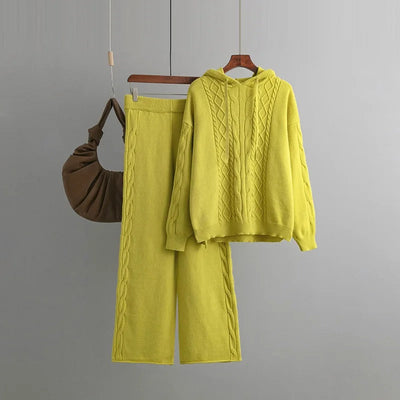 Firenze™ - Comfortable Oversized Knit Tracksuit Set