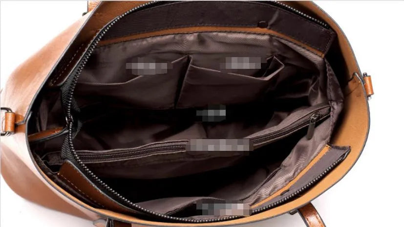 Nicole | Vintage Vegan Leather Shoulder Bag