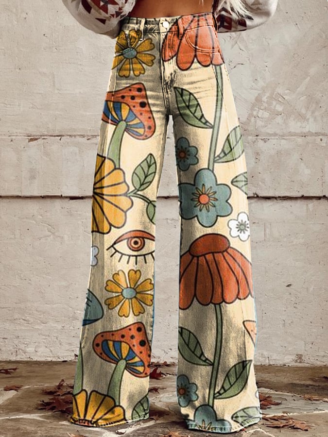 Ilaria | Vintage Wide-Leg Pants