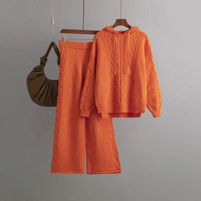 Firenze™ - Comfortable Oversized Knit Tracksuit Set