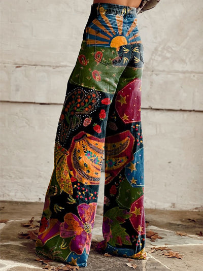 Isabella | Vintage Wide-Leg Pants