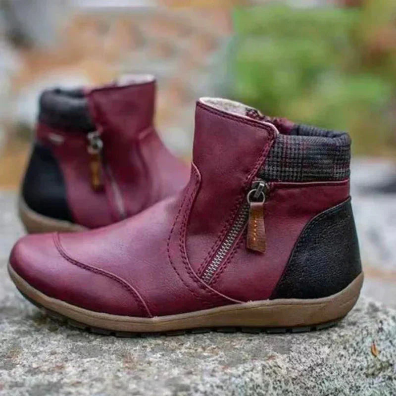 Ellen | Boots with Zipper | Orthopedic