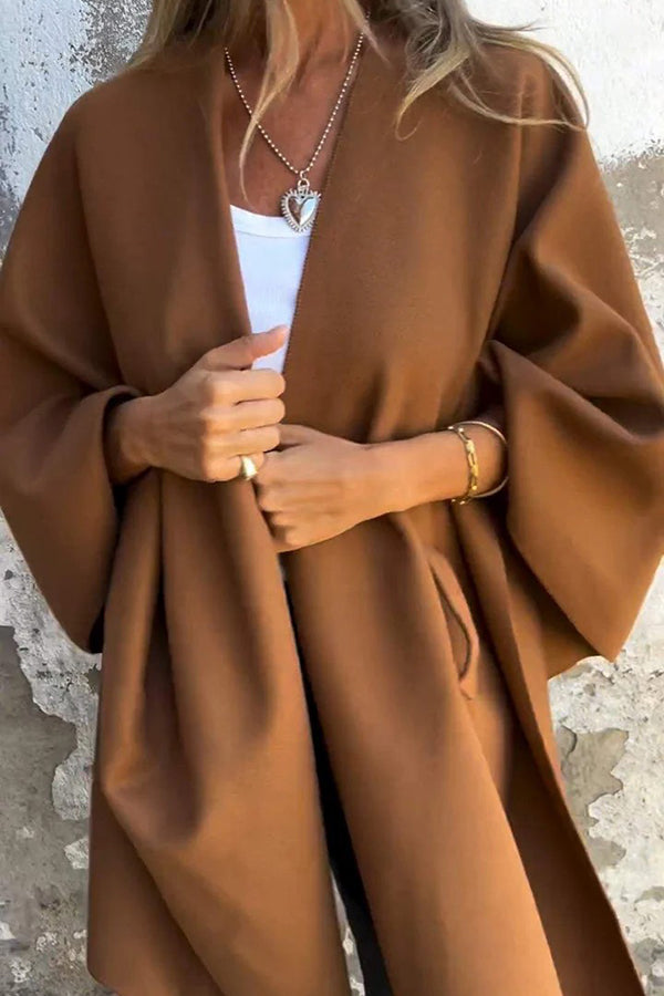 Leonie | Casual Cape Jacket with V-Neck