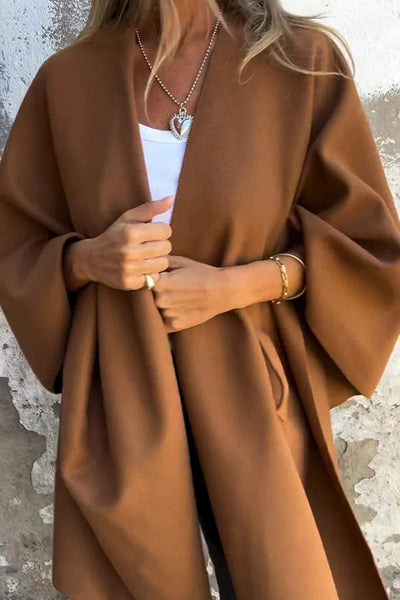 Leonie | Casual Cape Jacket with V-Neck