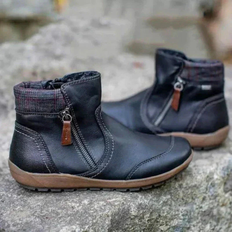 Ellen | Boots with Zipper | Orthopedic