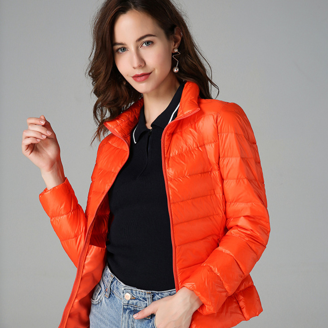 Ariane - Microlight Down Jacket for Women