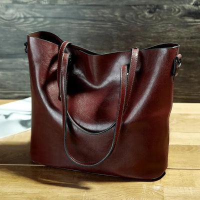 Nicole | Vintage Vegan Leather Shoulder Bag