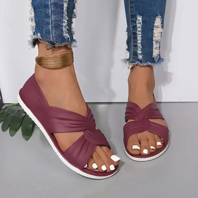 Lila - Women’s Elegant Comfort Slide Sandals