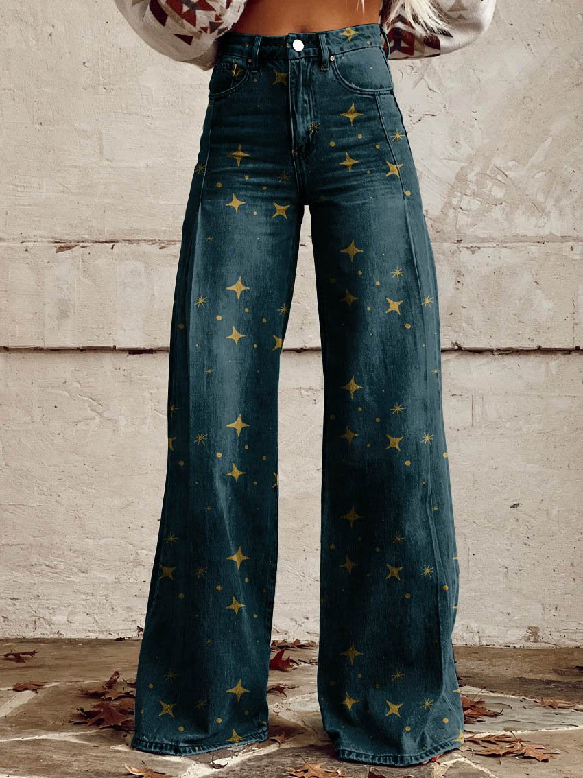 Silvia | Vintage Wide-Leg Pants