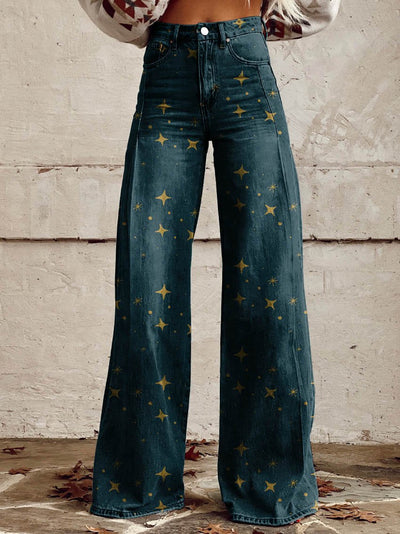 Silvia | Vintage Wide-Leg Pants