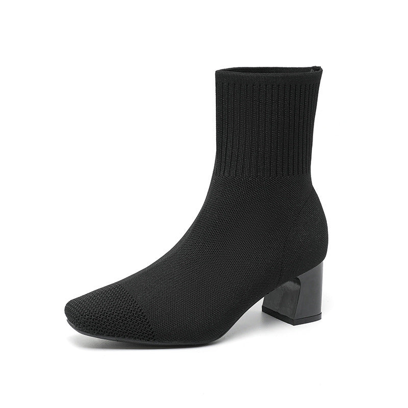 Orthopedic Knitted Boots Elegance and Comfort for Everyday
