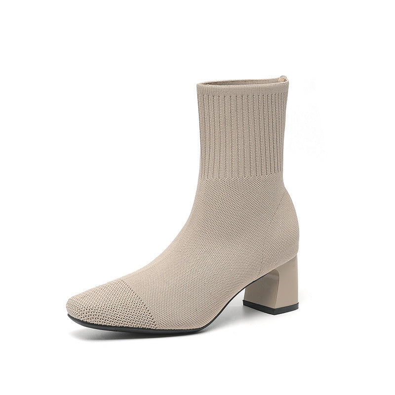 Orthopedic Knitted Boots Elegance and Comfort for Everyday