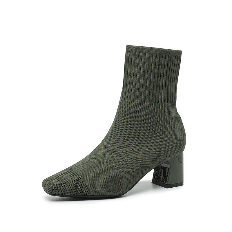 Orthopedic Knitted Boots Elegance and Comfort for Everyday