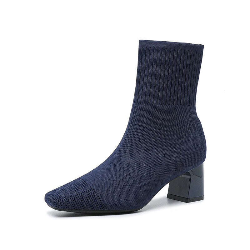 Orthopedic Knitted Boots Elegance and Comfort for Everyday