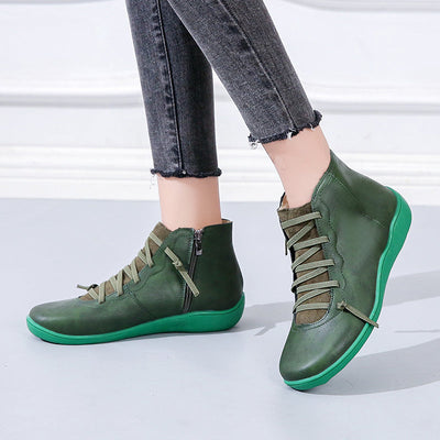 Isla | High-Quality Vegan Leather Winter Boots