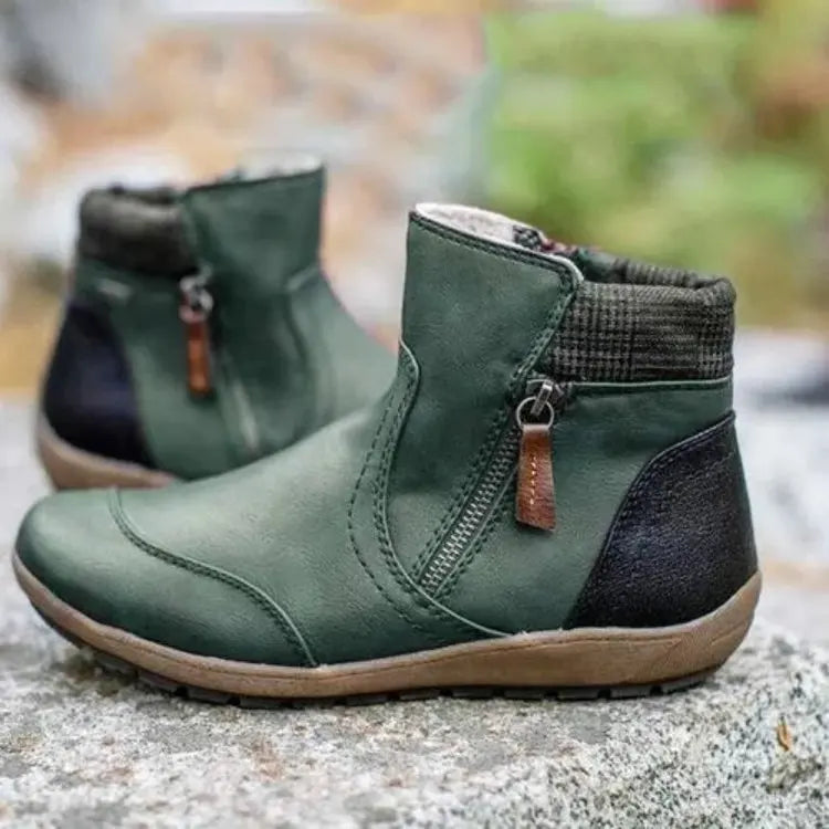 Ellen | Boots with Zipper | Orthopedic