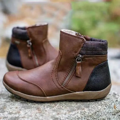 Ellen | Boots with Zipper | Orthopedic