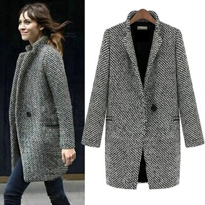 Chelsea - Long Checked Coat