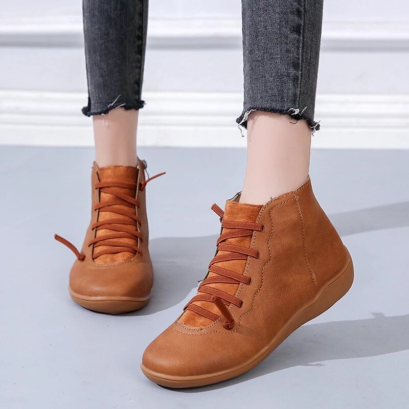 Isla | High-Quality Vegan Leather Winter Boots