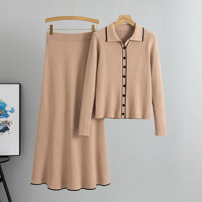Celia – Slim Embroidered Two-Piece Set
