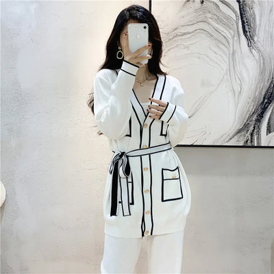Joelle – Elegant Two-Piece Trouser Suit Set