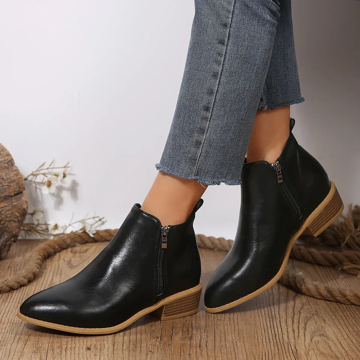 Mova - Women Orthopedic Zip-Up Boots