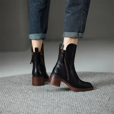 Elizabeth™ | Vegan Leather Boots