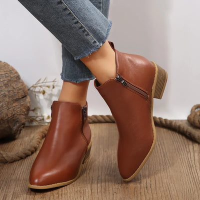 Mova - Women Orthopedic Zip-Up Boots