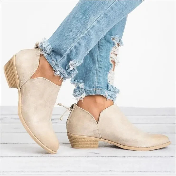 June - Women Orthopedic Zip Boots