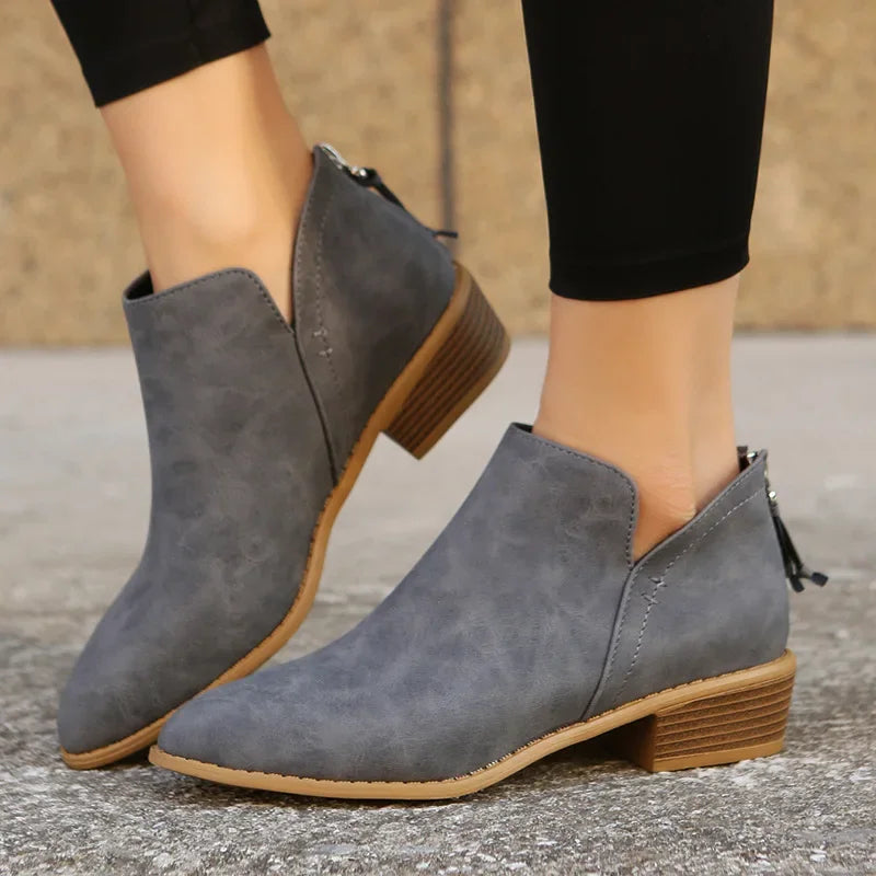 June - Women Orthopedic Zip Boots